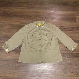 Ruby Rd. 16W beaded jacket